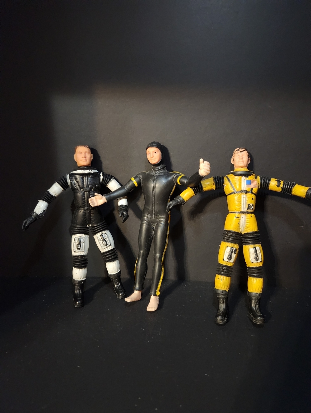 Vintage Matt Mason And Sea Devil Action Figures